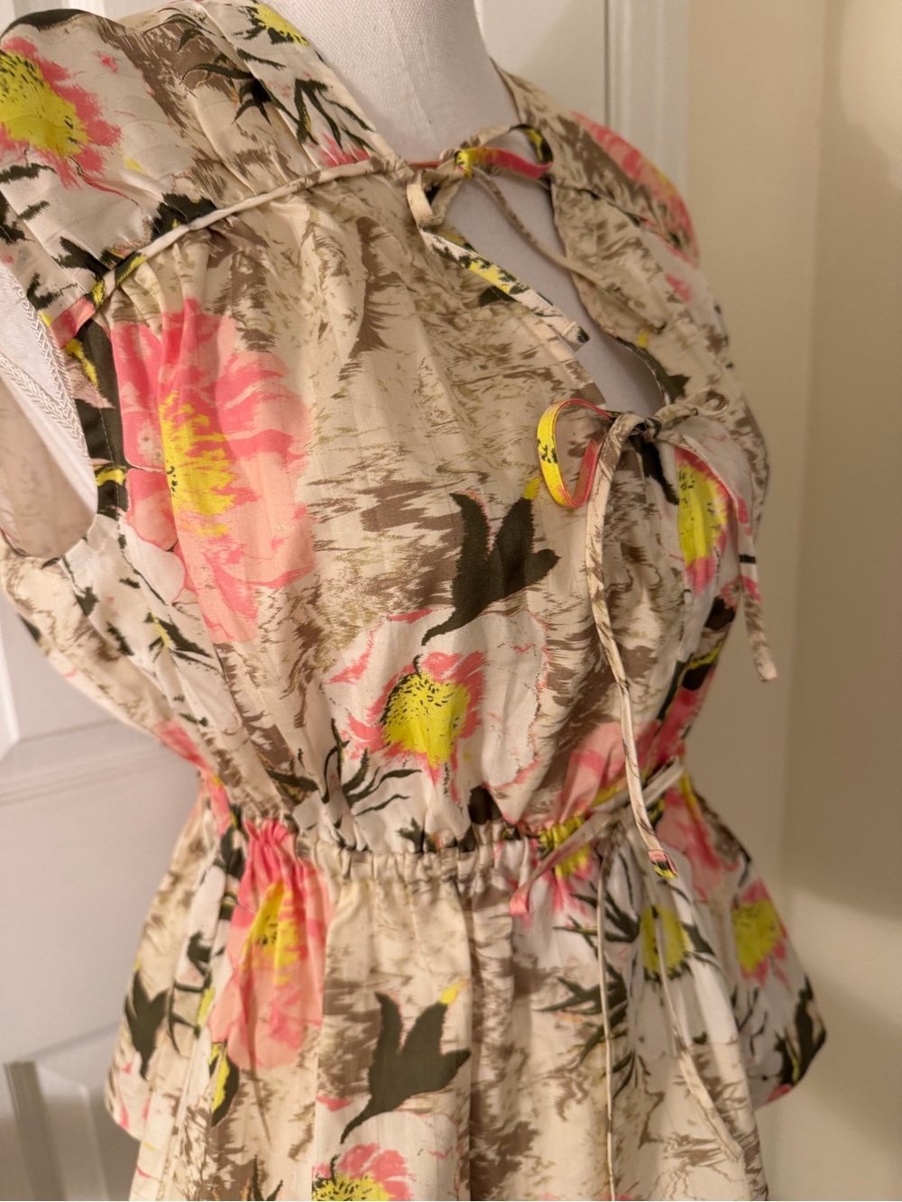 Derek Lam 10 Crosby Caroline Double Tie Top NWT! - Picture 6 of 12